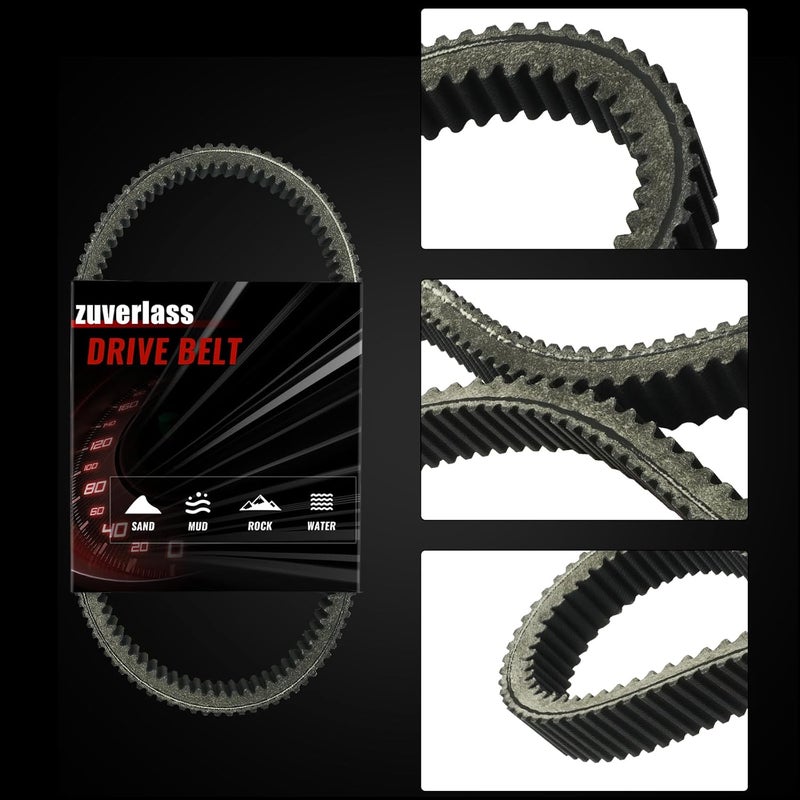 zuverlass 3211218 Belt for Polaris Ranger 1000 Crew 1000 Premium 2020-2025, for 2023-2025 Ranger 570 Crew 570/570 Northstar Pro XD Replacement CVT Drive Belt - Image 5